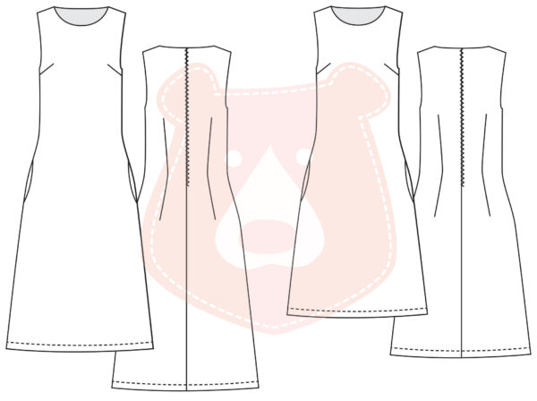 The Ally Shift Dress - Image 4